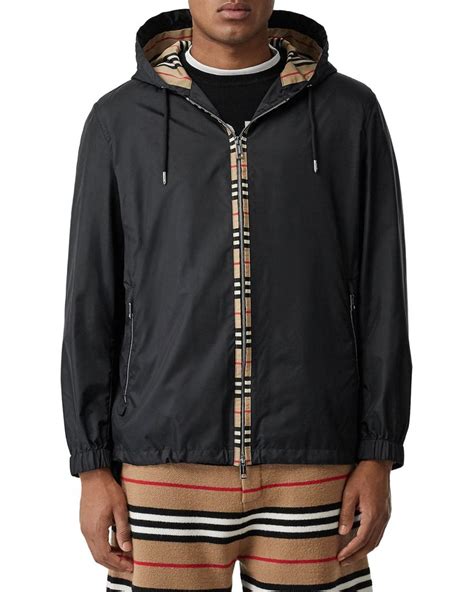 burberry full length jacket men|Burberry jacket men windbreaker.